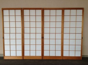 障子張替え施工例