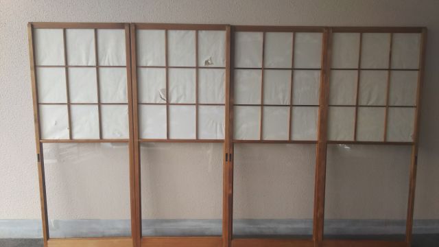 障子張替え施工例 広島の内装リフォームはヒダカ ふすま 障子